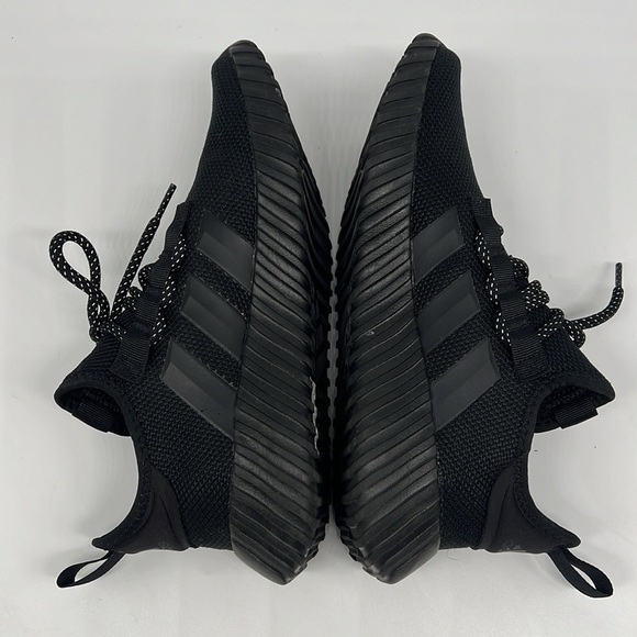 Adidas Men’s Core Black Kaptir 3.0 Large Graphic Text Running Shoes 8.5 - Picture 9 of 13